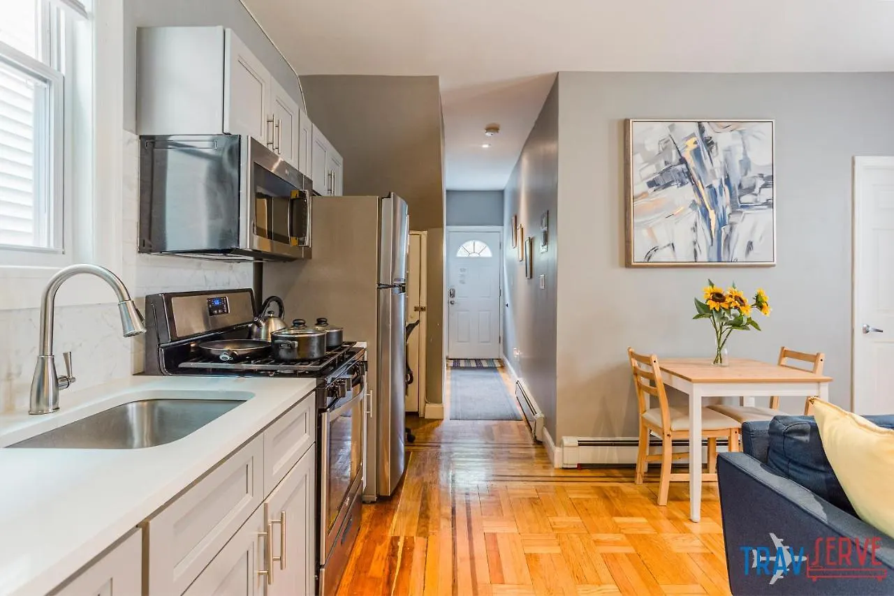King Size Bed Fast Wifi 278Mbps Bronx Zoo 2 Miles Lägenhet New York
