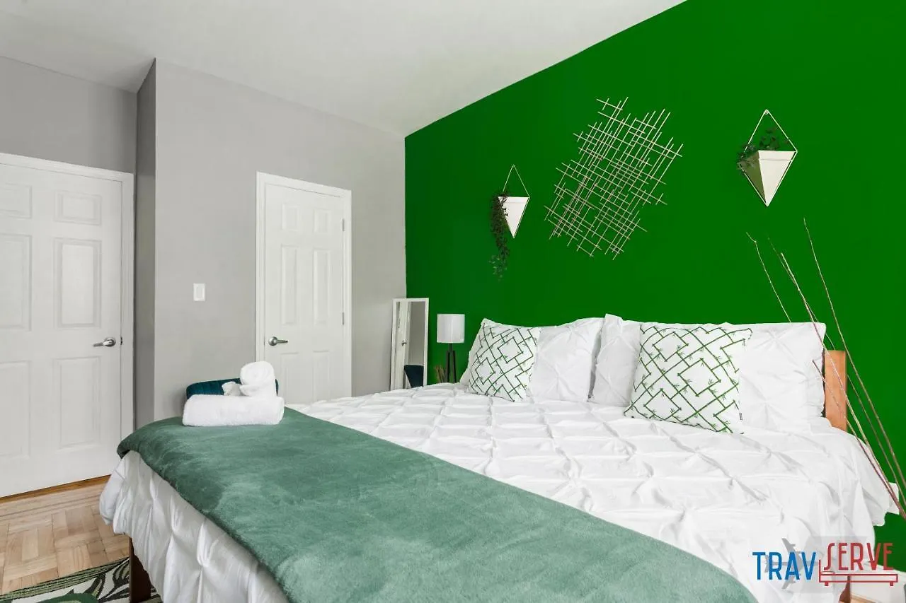 纽约King Size Bed Fast Wifi 278Mbps Bronx Zoo 2 Miles公寓 纽约